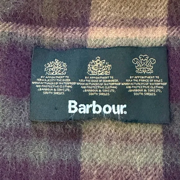 Barbour Cashmere Tartan Scarf outdoor preppy academia